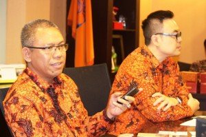 Ki-ka : Amran Nukman (Ketua REI DKI) dan Arvin. F. Iskandar (Sekretaris REI DKI)