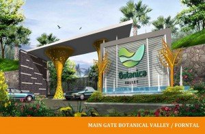Main Gate Botanica Valley, Serpong