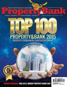Cover Depan Property&Bank Edisi 110, Januari 2015