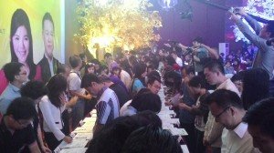 Penandatangan surat pemesanan rumah (SPR)  Botanica Valley Secara Serentak