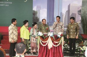 Presiden RI Joko Widodo saat Peresmian Sahid Sudirman Center