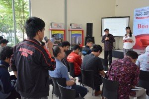 Peserta antusias mengikuti workshop
