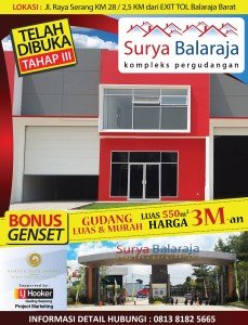 Promo untuk Pergudangan Surya Balaraja