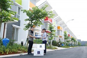 Serah terima kunci Paramount land