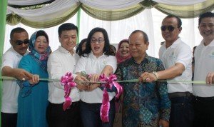 Peresmian Kantor Pemasaran Kirana Garden, Medan, Sabtu 3 Mei 2015.