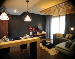 Show Unit Bhuvana Hotel & Residence di Marketing Gallery