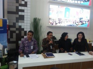 Press Conference Proyek Galuh Mas di BTN Property Expo 2015