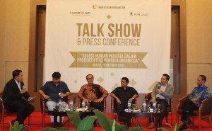 Talk Show Hunian Bagi Pekerja yang digelar Koppelland dan Rumah 123