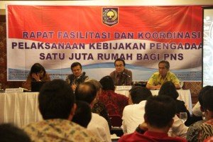 Rapat Fasilitasi dan Koordinasi Pelaksanaan Kebijakan Pengadaan Satu Juta Rumah Bagi PNS