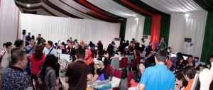 Suasana soft launching cluster pertama Villaggio CitraRaya