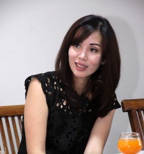 Chief Executive Officer PT Bogorindo Cemerlang, Imelda Fransisca saat berkunjung ke redaksi Property&Bank