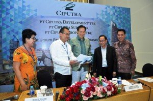 Jajaran Direksi Ciputra Group usai RUPS
