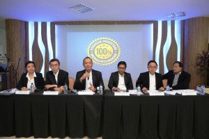 Jajaran Direksi Paramount Land Saat Press Conference Produk Investasi