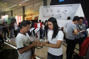 Suasana BRI - Indocomtech 2016