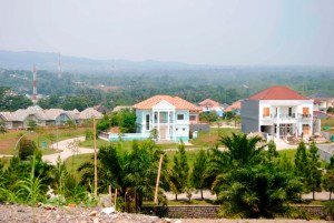 Salah satu sudut di kawasan Sentu City, Bogor