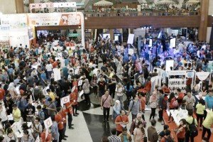 Pengunjung padati BRI Indocomtech 2016