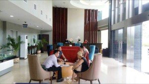 Open house Ocea Condotel yang dikembangkan oleh grup Bakrieland Development
