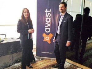 PR Director Avast Marine Ziegler & Ondrej Vlcek, Chief Technology Officer, GM and EVP Consumer Business Avast