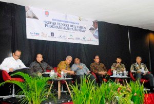 Diskusi Forwapera Kupas Tuntas Dua Tahun Program Sejuta Rumah