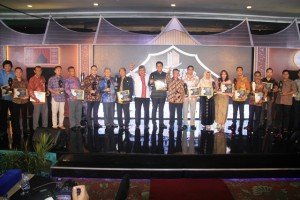 Para penerima Indonesia MyHome Award (IMHA) tahun 2017