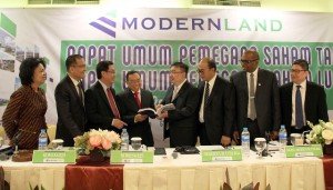 Rapat Umum Pemegang Saham Tahunan (RUPST) PT Modernland  Realty Tbk. 