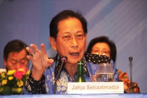 Presiden Direktur PT Bank Central Asia Tbk (BCA), Jahja Setiaatmadja