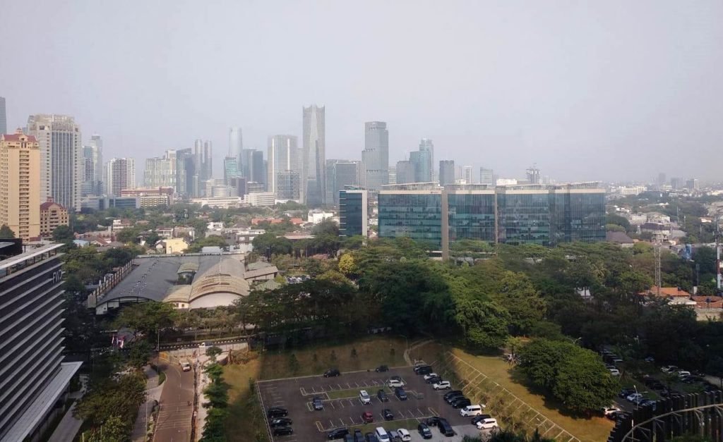 deretan gedung