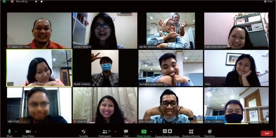 Kursus Bahasa Inggris Online Golden English