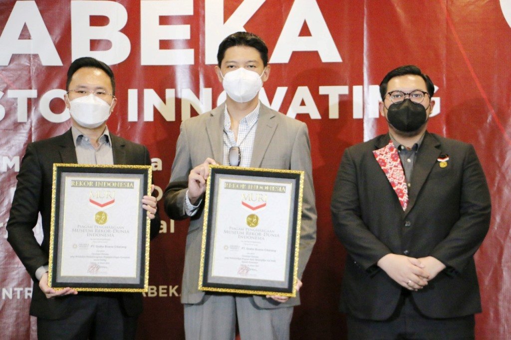 Jababeka Residence Raih Apresiasi MURI 