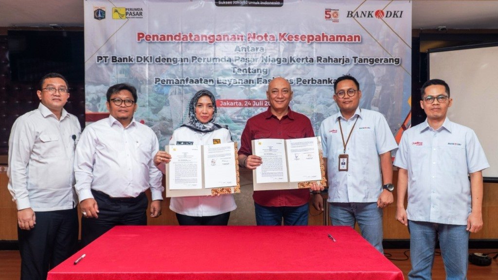 Bank DKI dan Perumda Pasar Niaga 