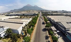 intiland, knight frank, kawasan industri, sektor industri