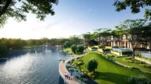 rumah tepi danau