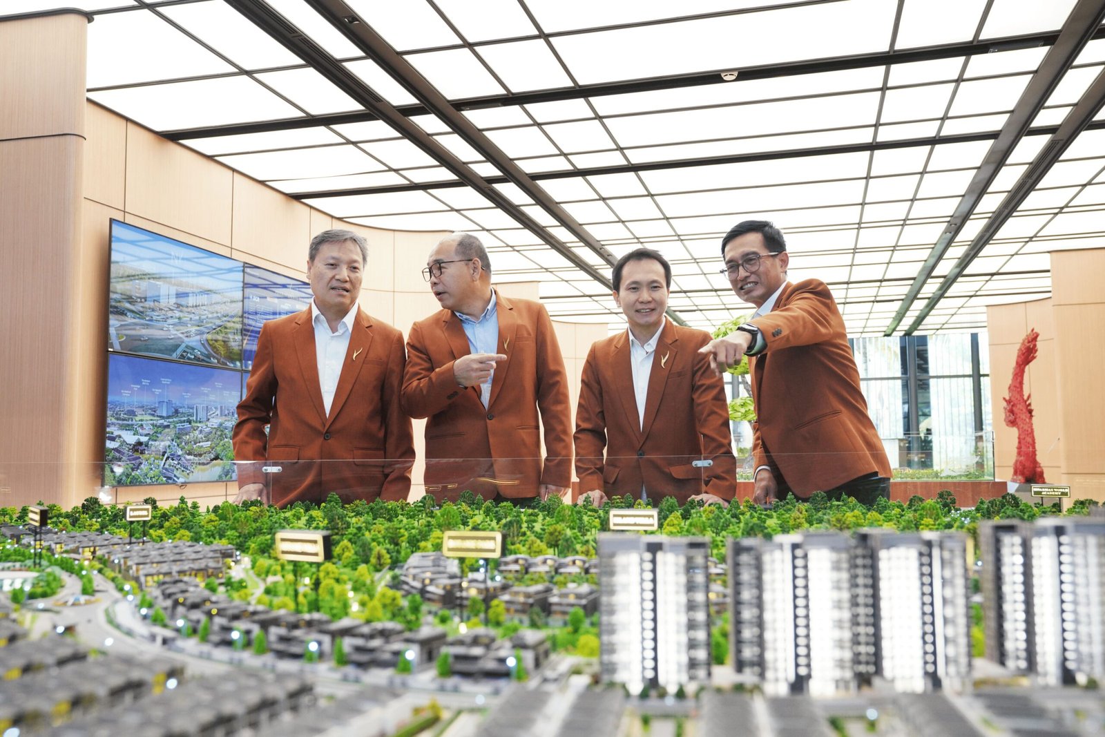 Peresmian Show House Island Villa NavaPark BSD City.
